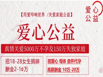 德阳捐卵助孕生子 爱心志愿者招募
